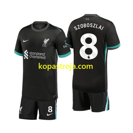 Billiga Fotbollströjor Liverpool Szoboszlai 8 Barn Borta tröja 2024/25 Kortärmad